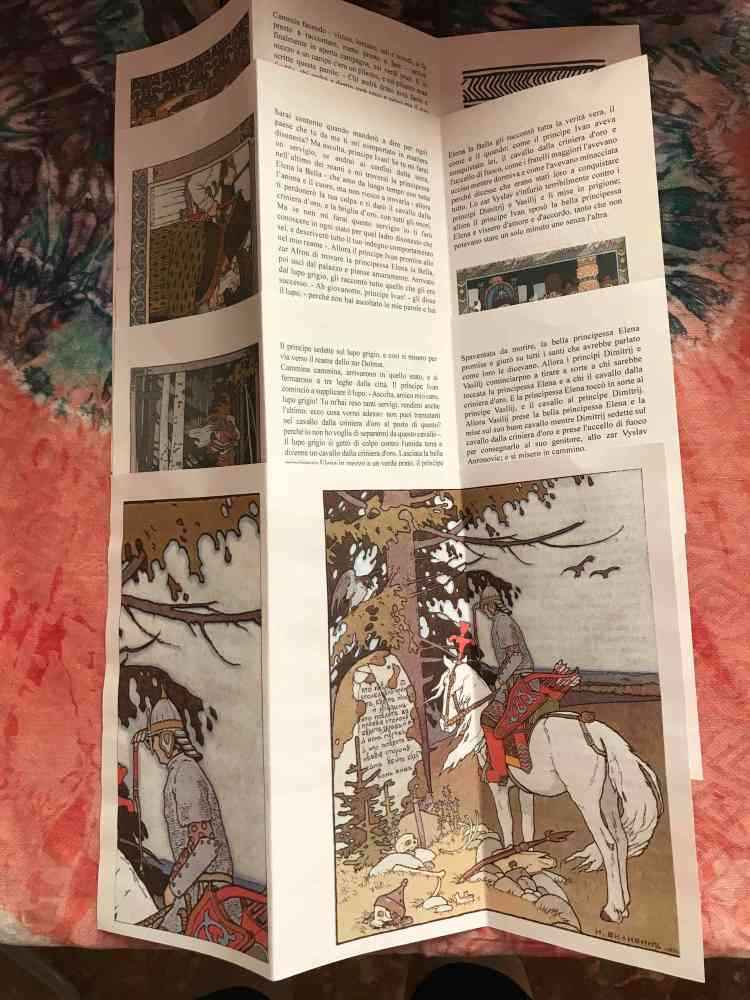 pag B,C,D,E, retro piegate e sovrapposte