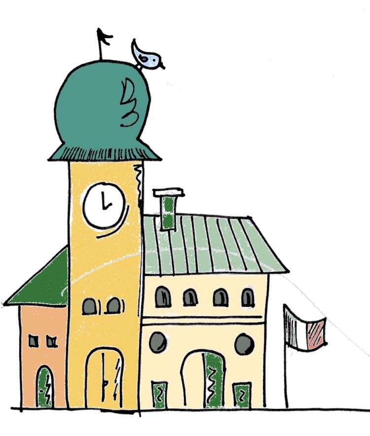 uccellino sul campanile