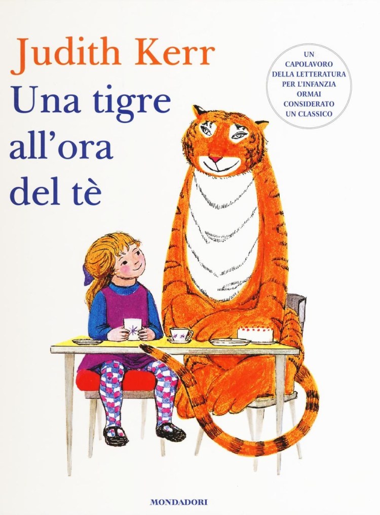 una tigre all'ora del tè