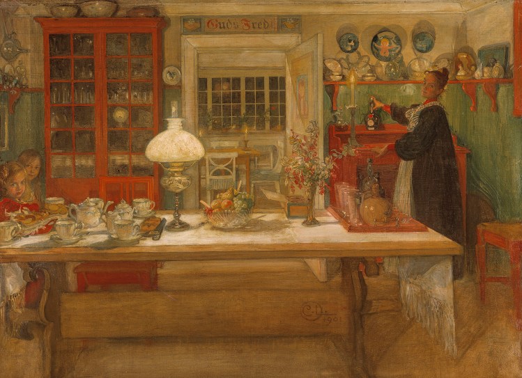 Carl Larsson: Till en liten vira.NM 1961