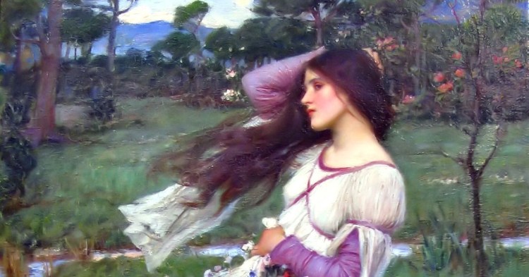 Windflowers - John William Waterhouse 1903