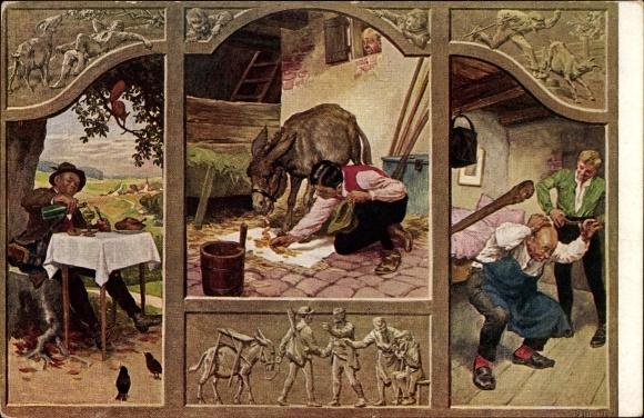 Tischlein deck dich, Esel streck dich, Knüppel aus dem Sack.jpg