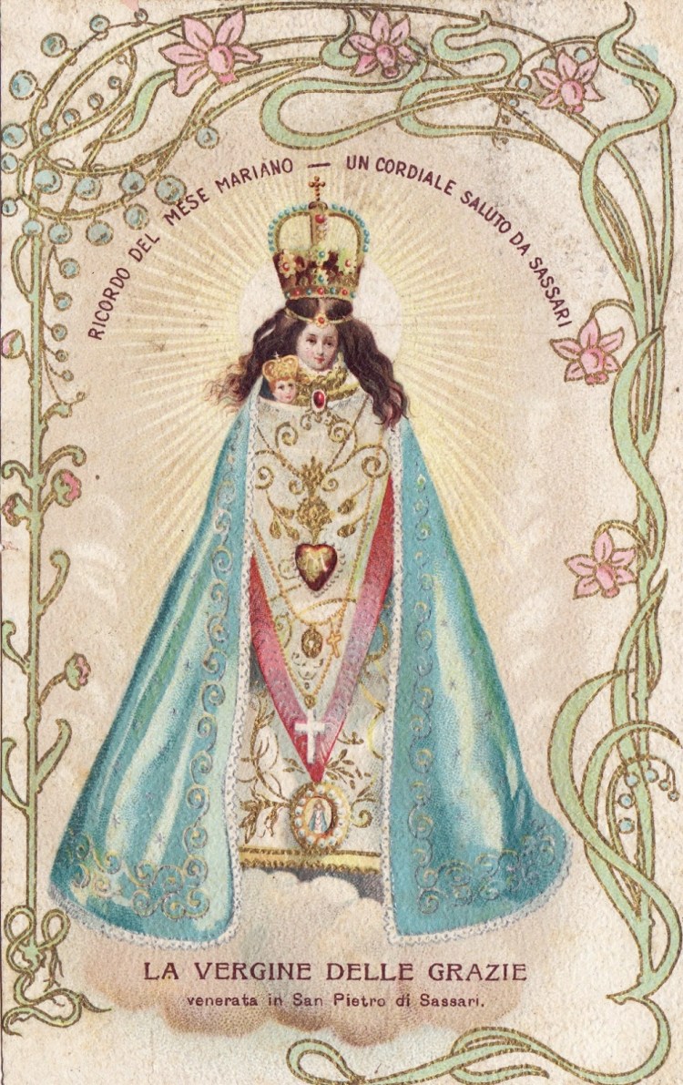 Cartolina Madonna delle Grazie
