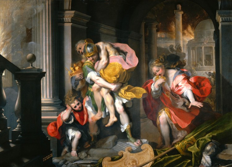 Copia di Fuga_di_Enea_da_Troia_-_Barocci